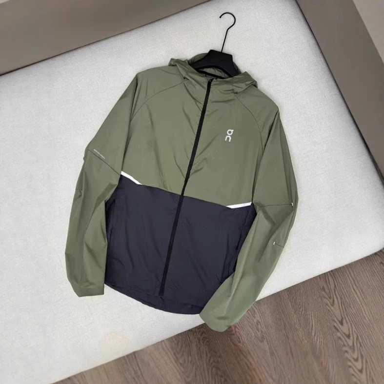 On Jackets Hooded Color-Block Zip Jacket image 3