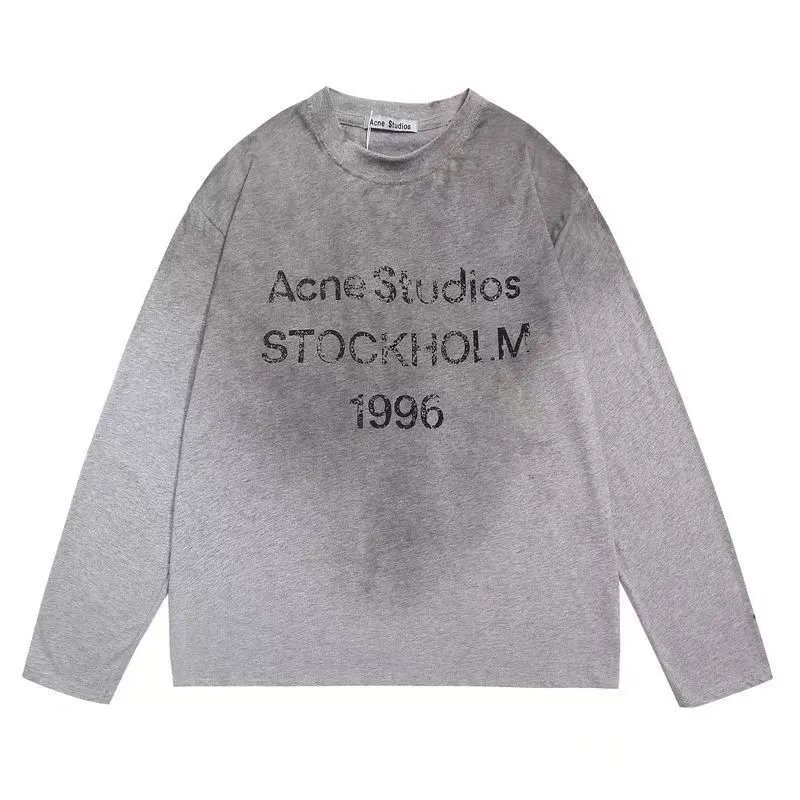Distressed Print Long Sleeve T-Shirt photo 4
