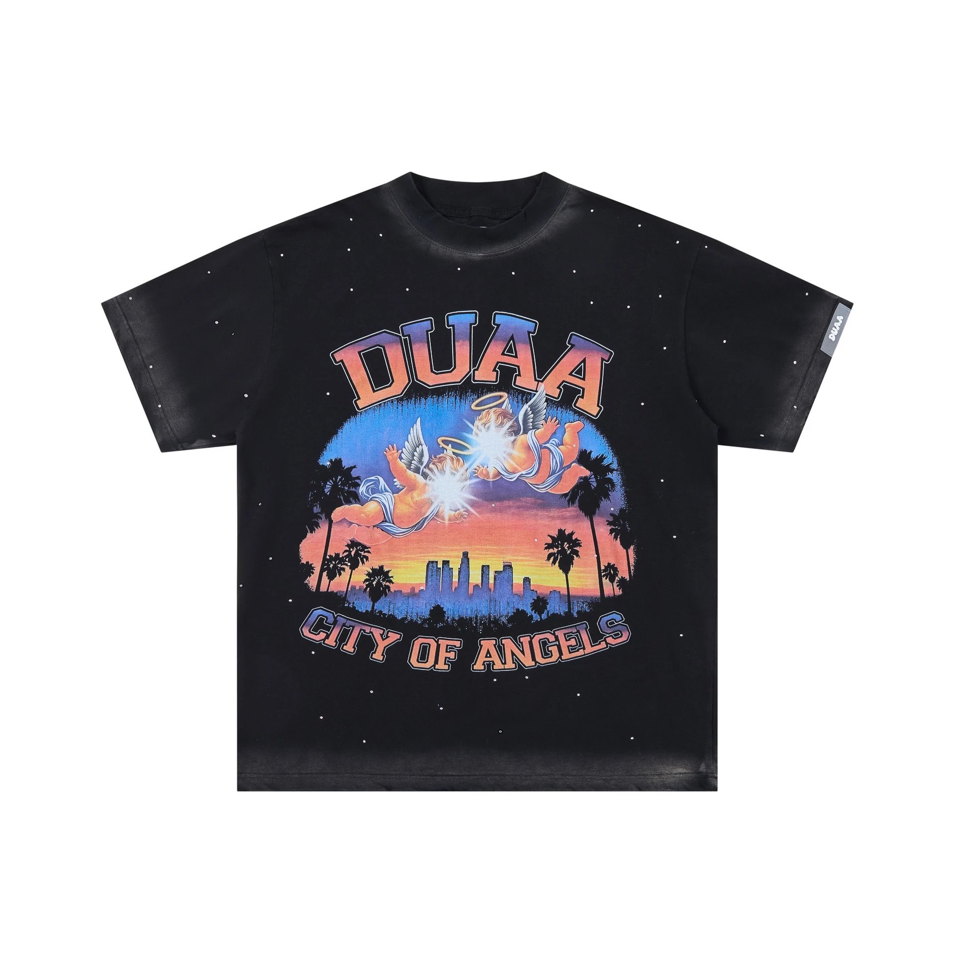 Vintage Distressed Rhinestone T-Shirt photo 3
