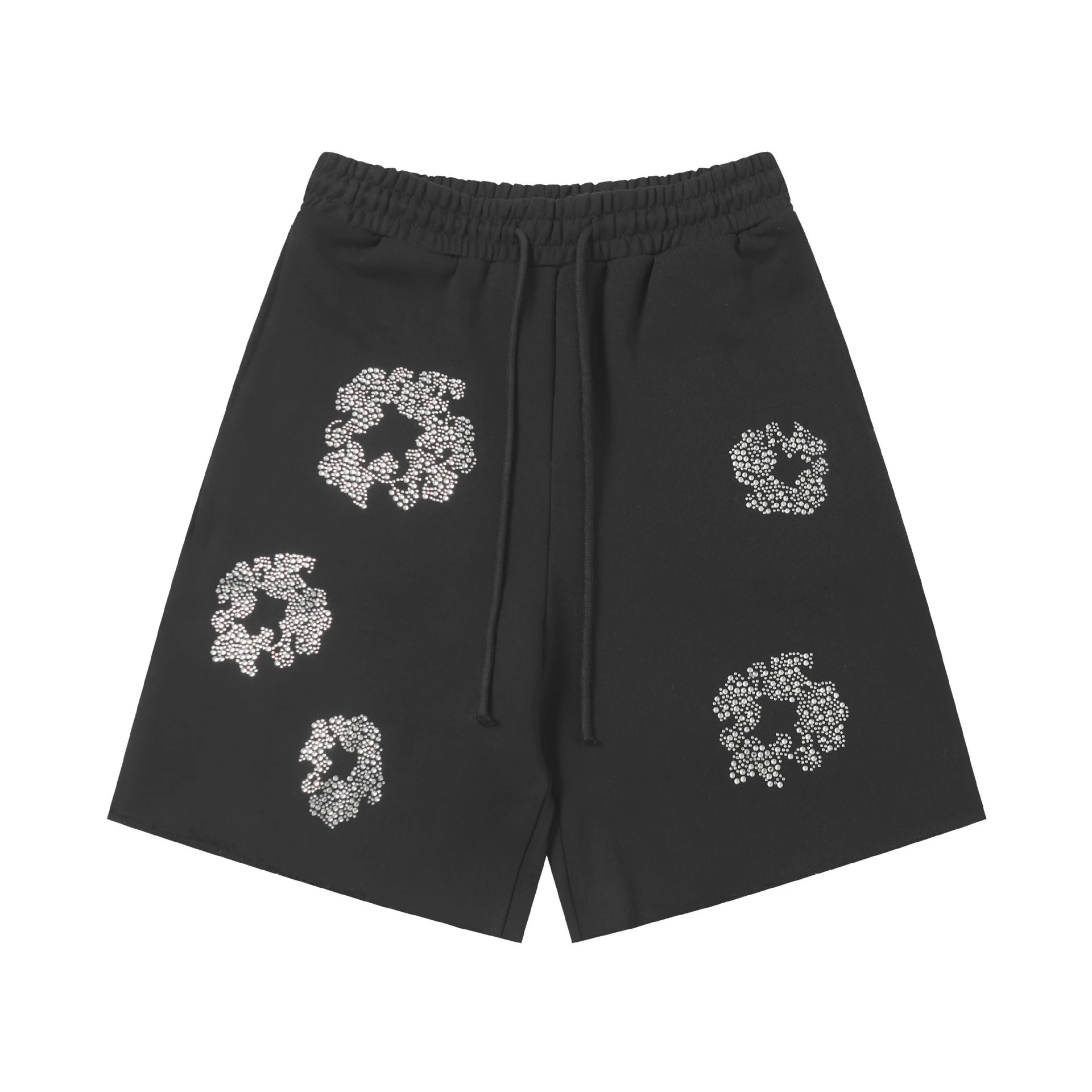 Rhinestone Print T-Shirt and Shorts Set photo 5