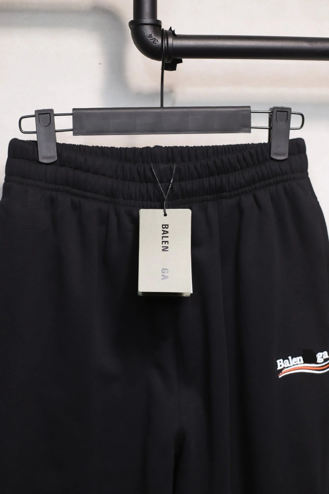 Balenciaga Logo-Embroidered White Sweatpants - 6