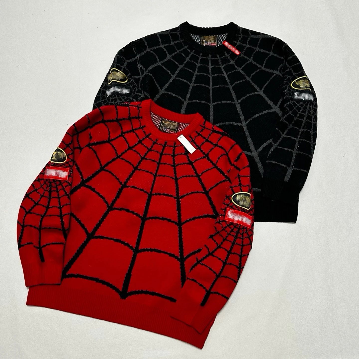 Spider Web Crew Neck Sweatshirt photo 7