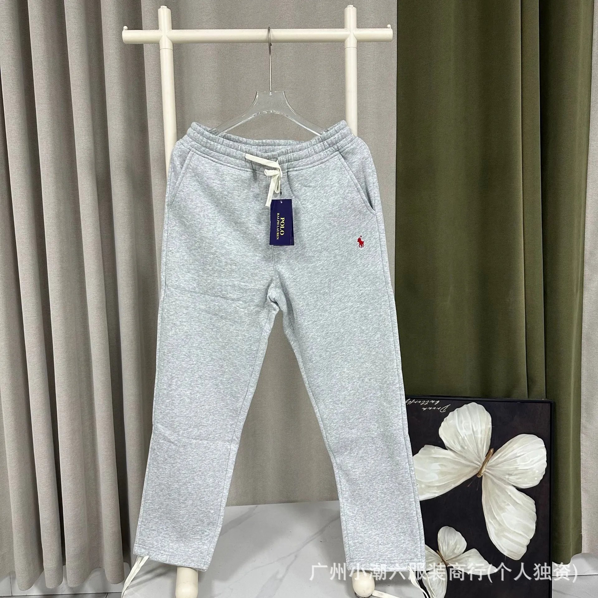 Cotton Embroidered Sweatpants photo 2