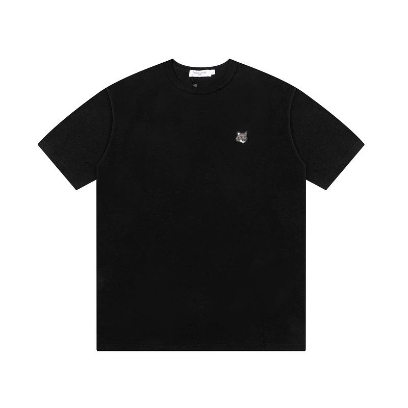 Maison Kitsuné Fox Embroidery T-Shirt Army Green - 8