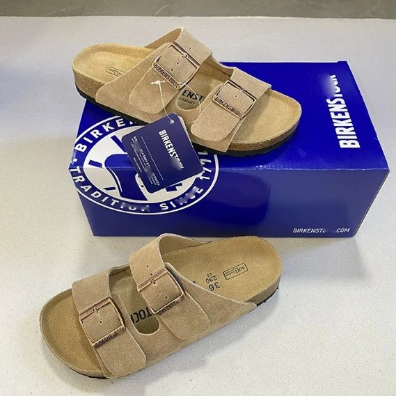 Suede Slide Sandals photo 3