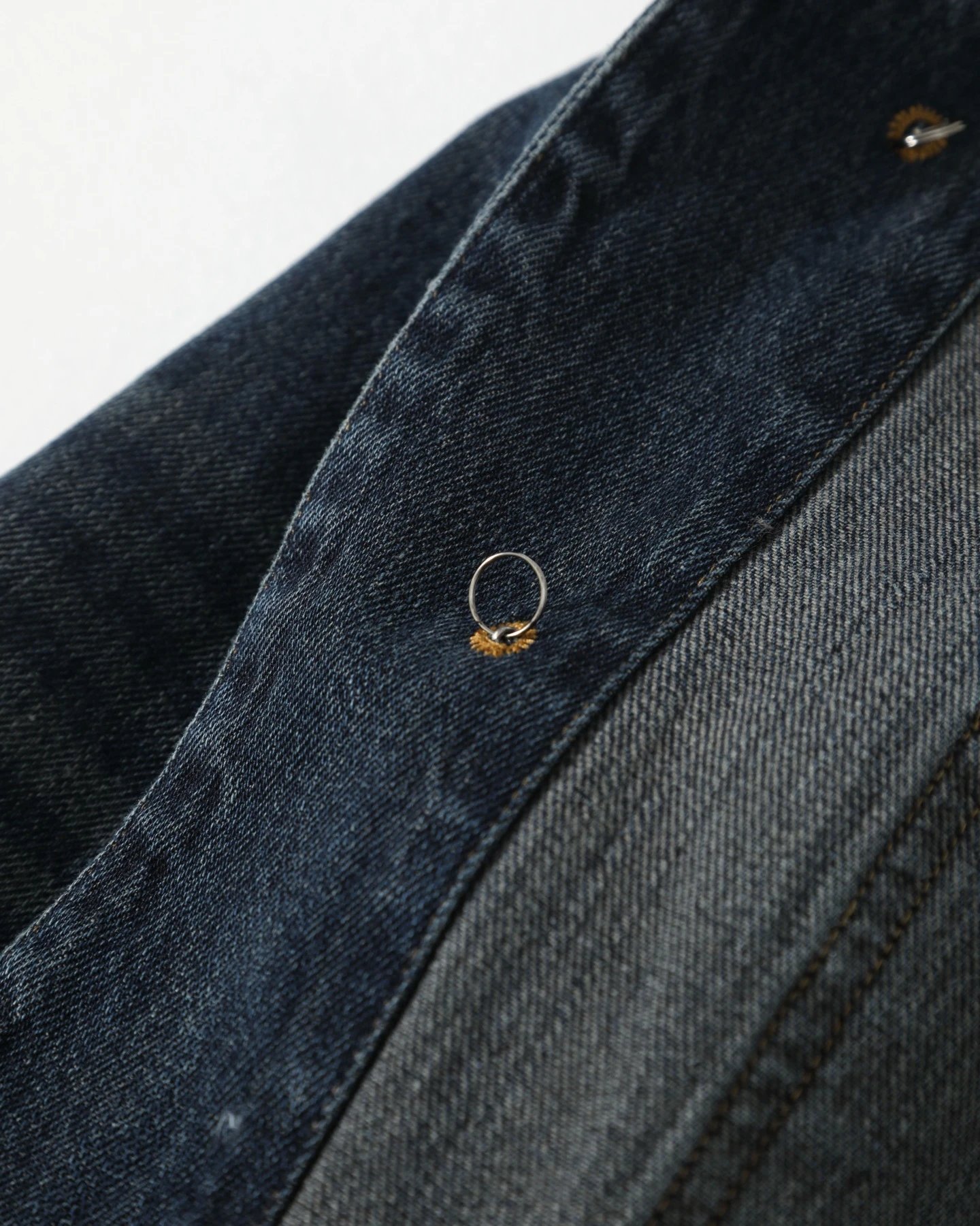 Vintage Distressed Denim Jacket photo 8