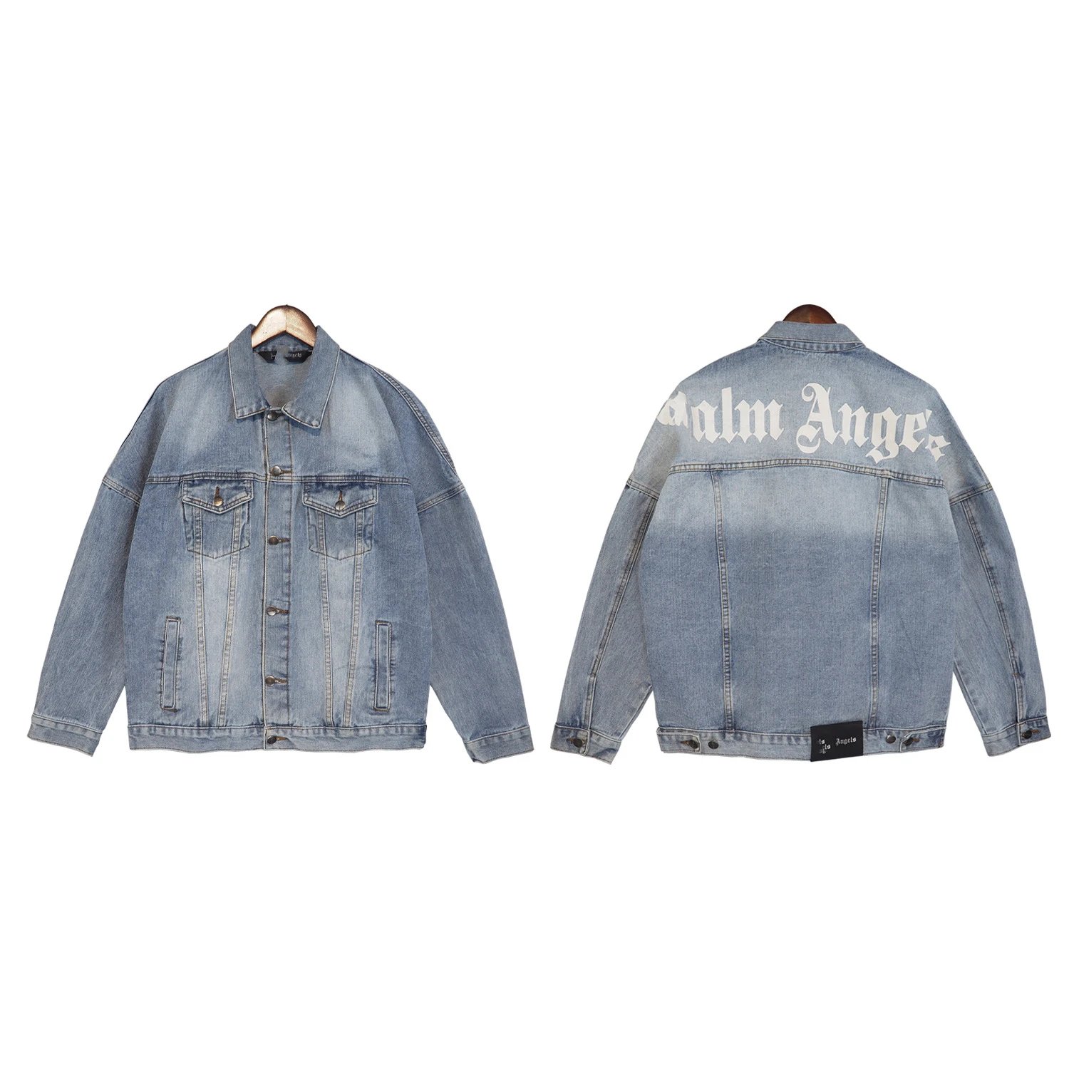 Distressed Denim Jacket photo 3