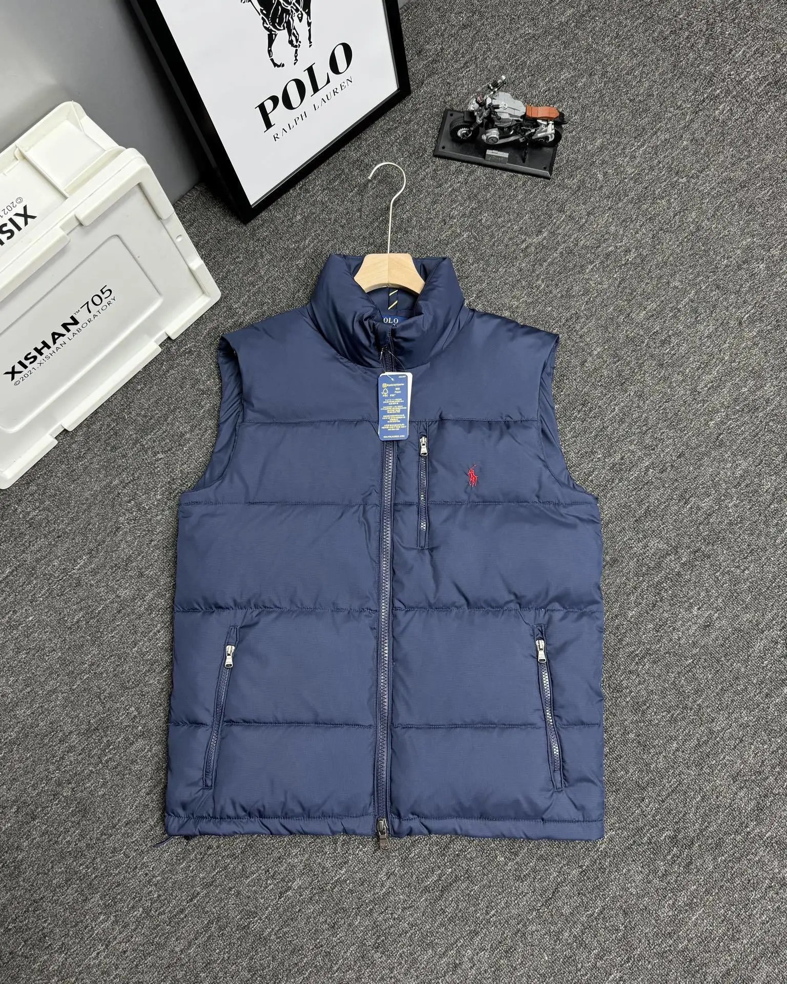 Ralph Lauren Embroidered Down Vest photo 3