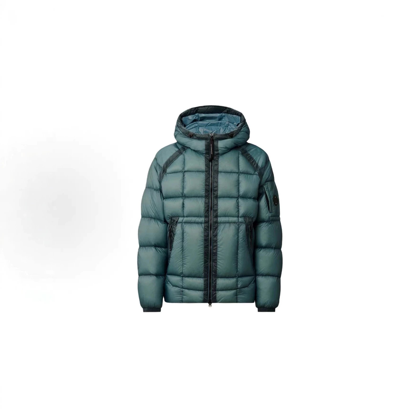 Puffer Jacket Black Cream Olive Navy Yellow Teal Purple Quilted Hooded