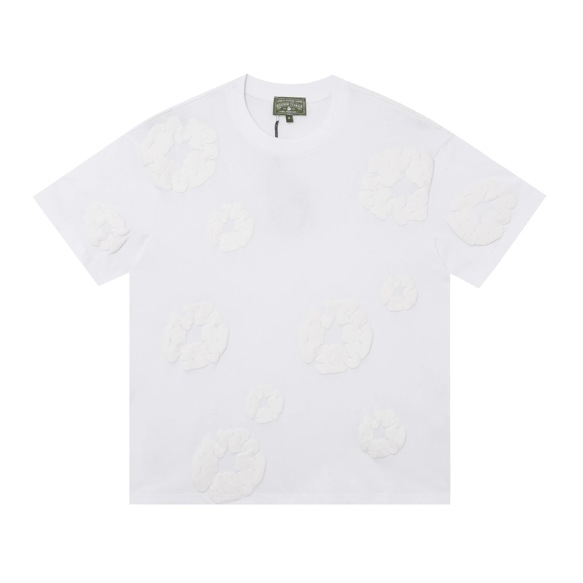 Foam Print T-Shirt and Shorts Set photo 2