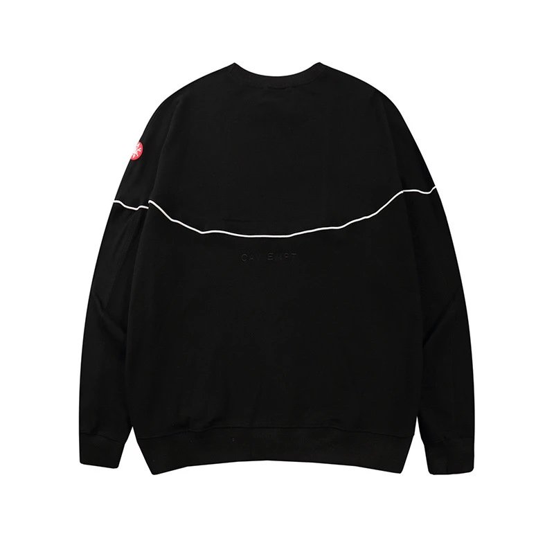 Crew Neck Color Block Long Sleeve Hoodie photo 4