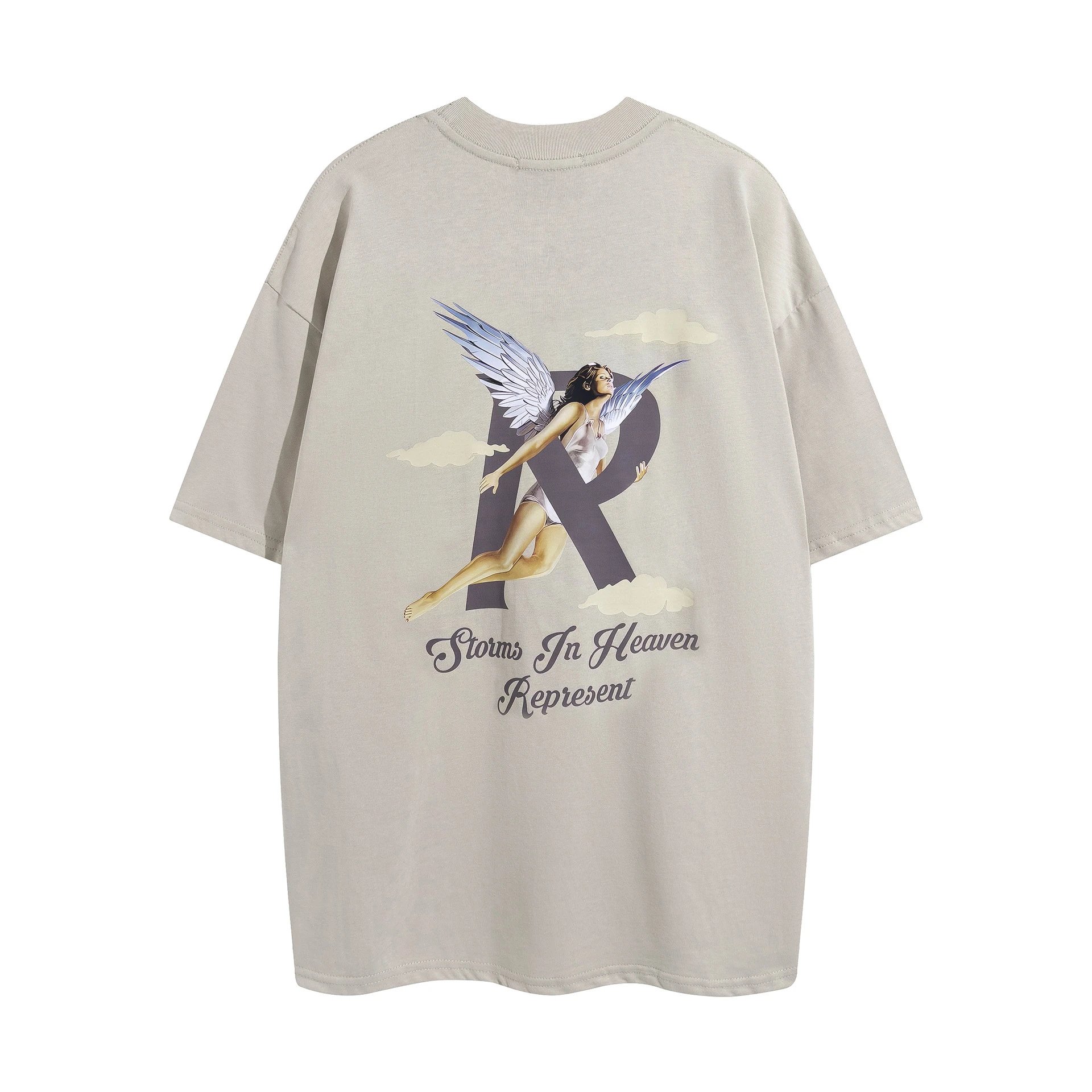 Angel Print Loose T-Shirt photo 5