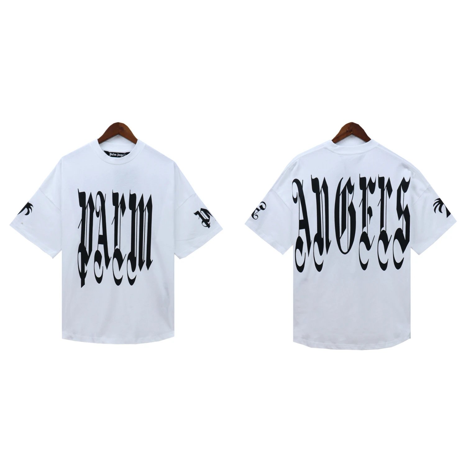 Letter Print Cotton T-Shirt photo 3