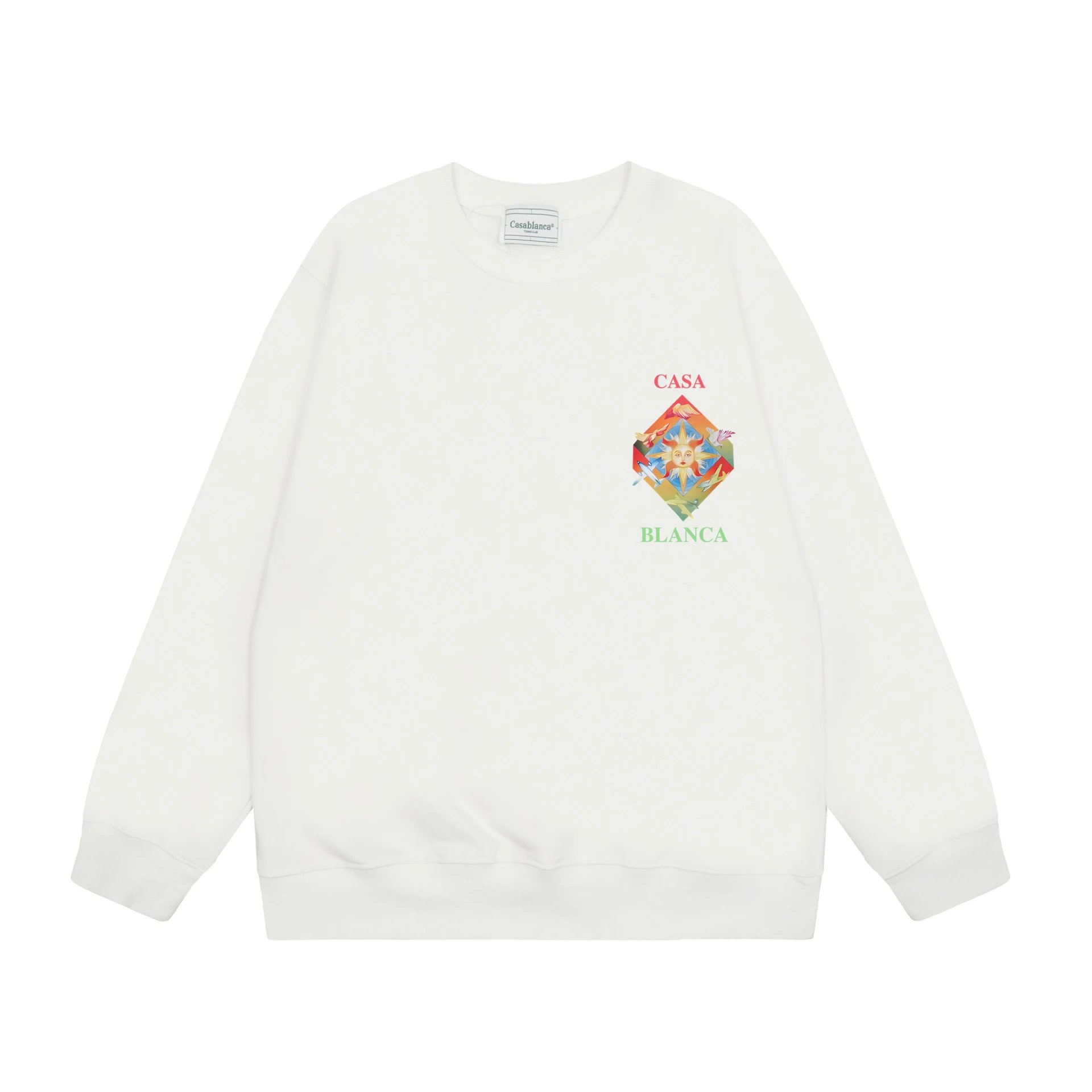 Printed Crew Neck Sweatshirt photo 2