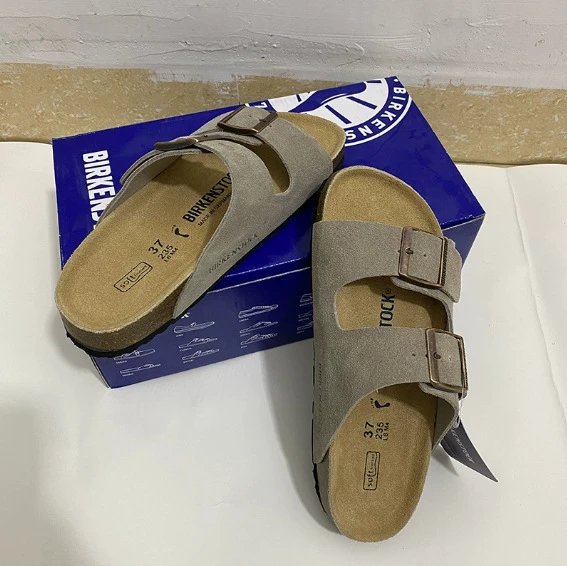 Suede Slide Sandals photo 4