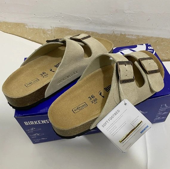 Suede Slide Sandals photo 5