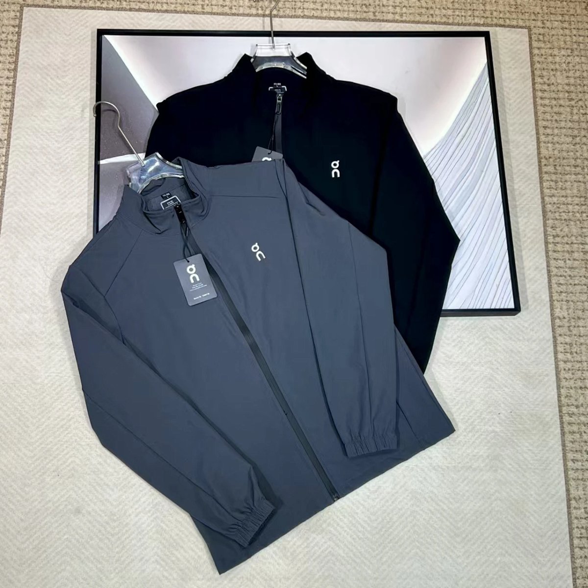 On Running Windbreaker Jacket Dark Gray Outerwear product detail 19 in Litbuy spreadsheet finds