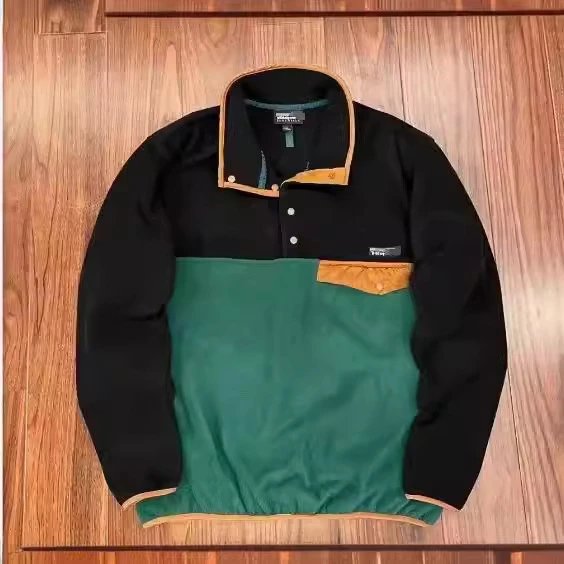 Fleece Mock Neck Sweatshirt