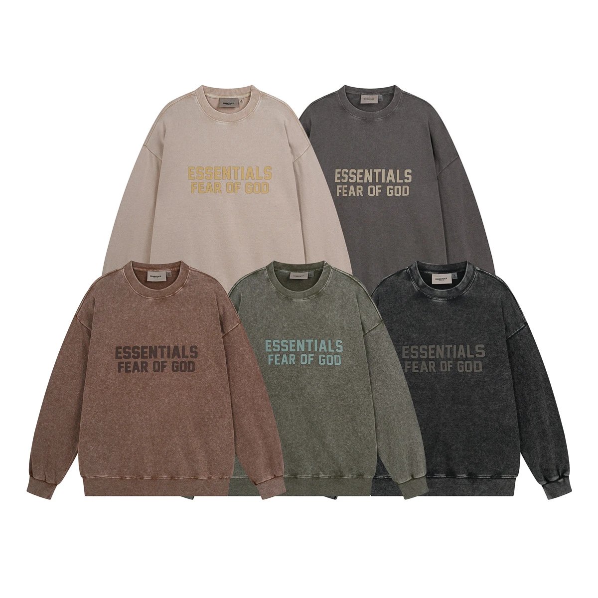 Letter Print Vintage Hoodie photo 7
