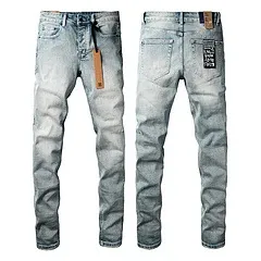 Philipp Plein Jeans Light Wash Distressed Denim Jeans - 36