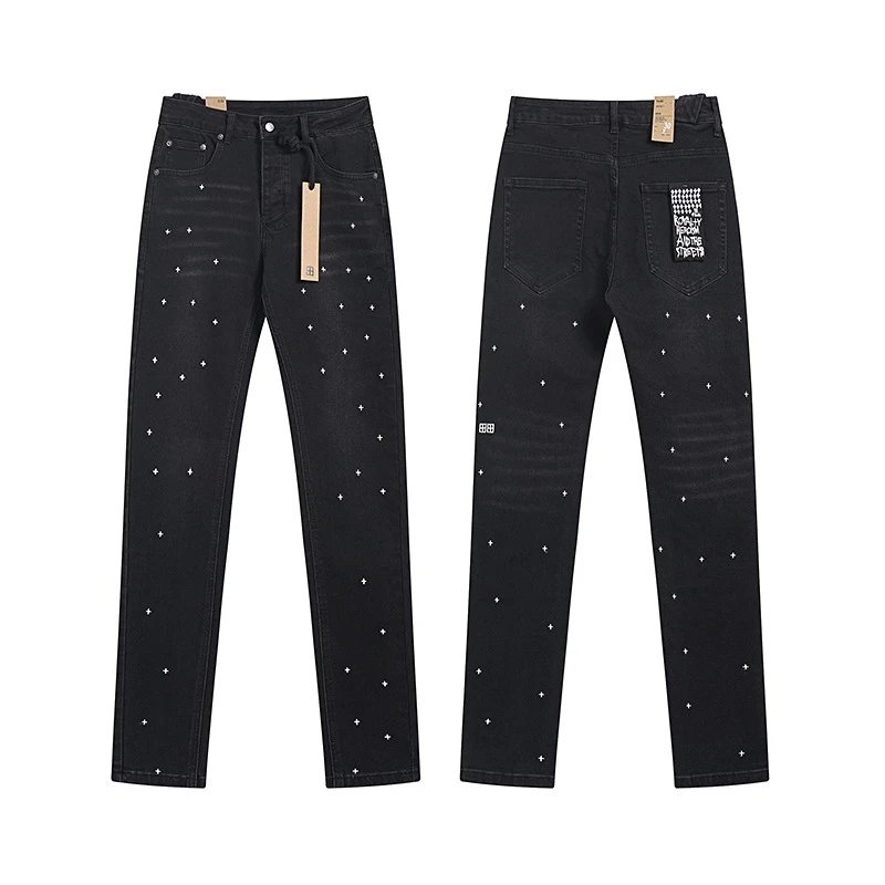 Ink Splash Distressed Jeans photo 3