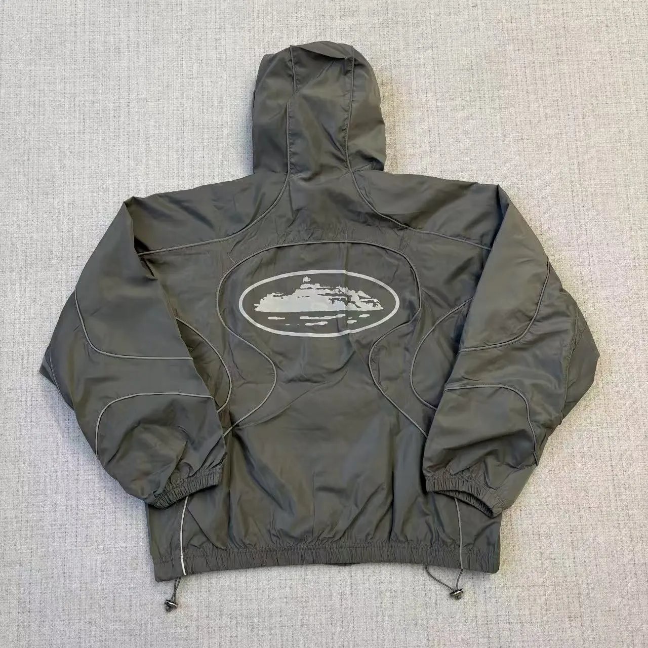 Reflective Hooded Windbreaker photo 4