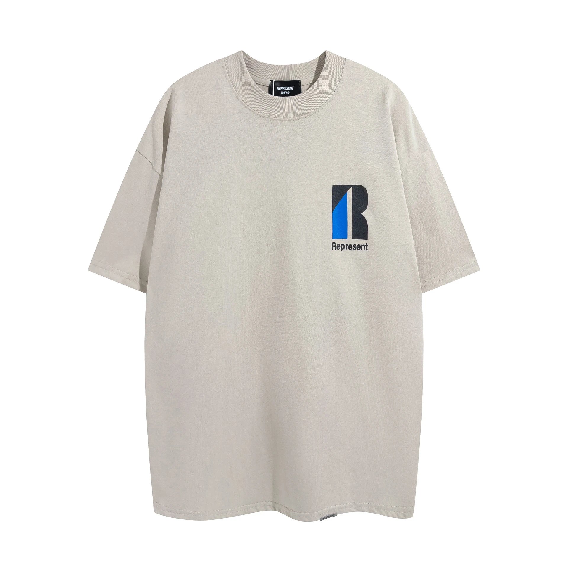 English Retro Letter Print T-Shirt photo 5