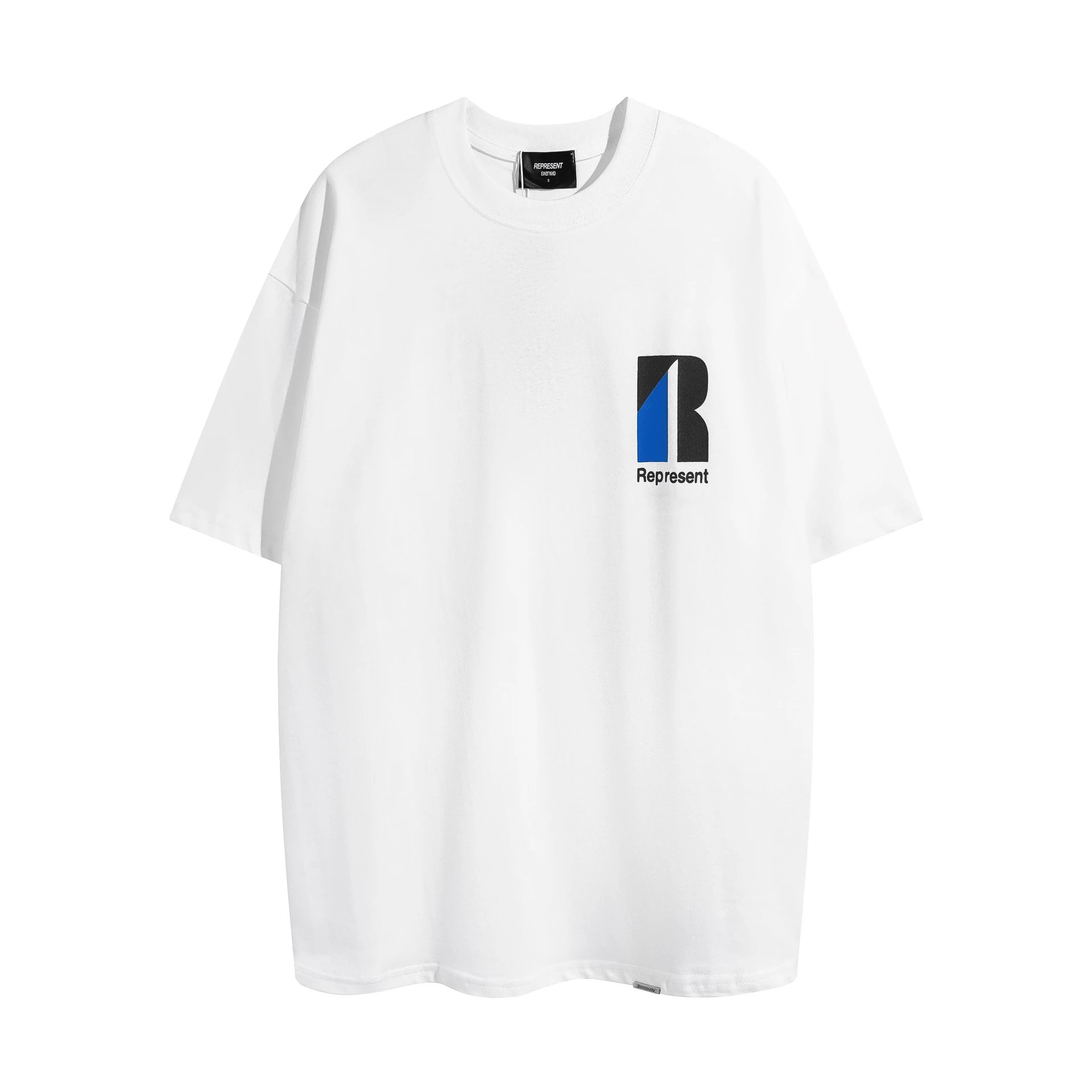 English Retro Letter Print T-Shirt photo 2