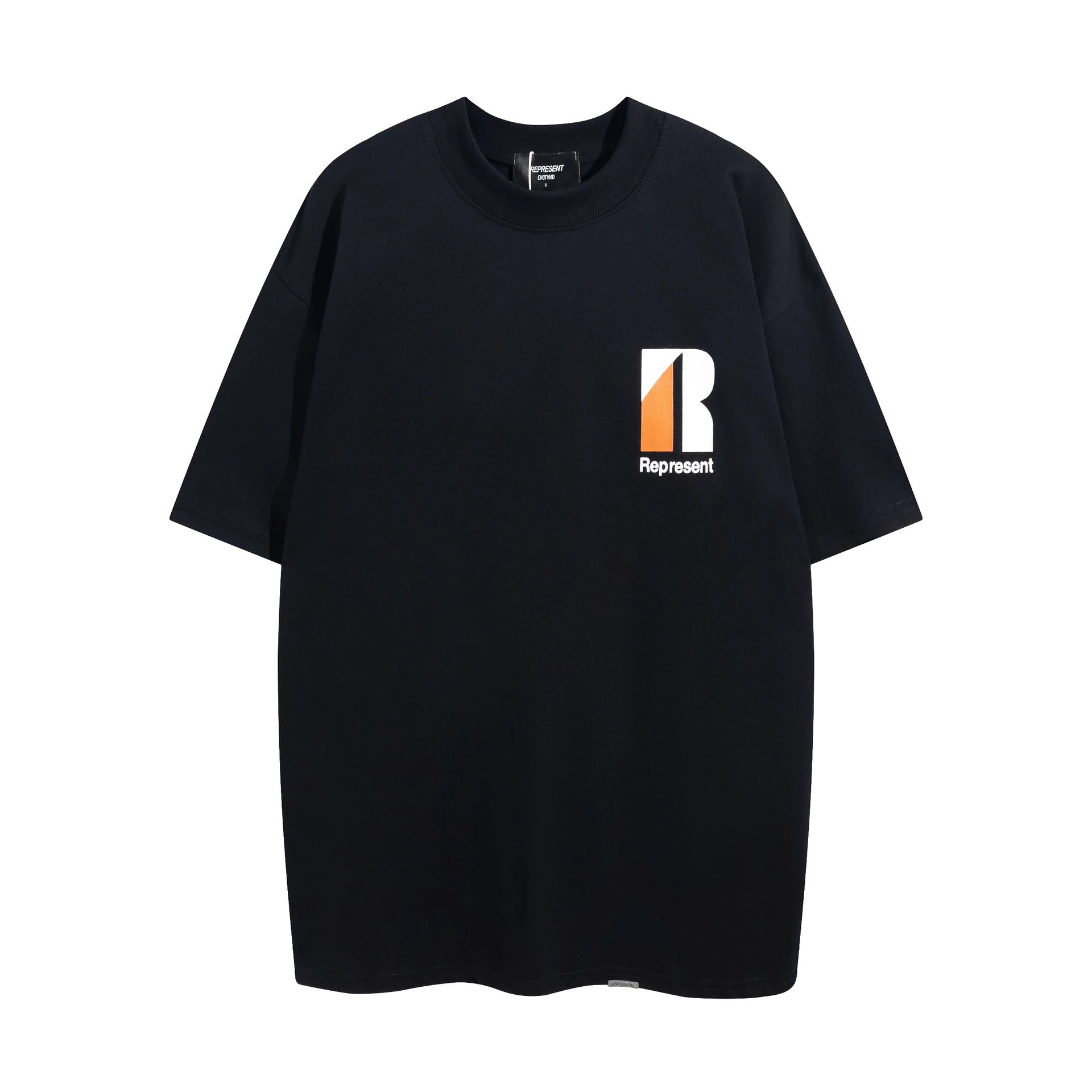English Retro Letter Print T-Shirt photo 3