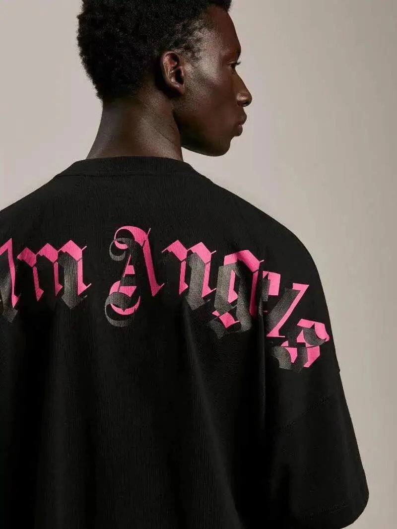 Angel Letter Printed Logo T-Shirt photo 8