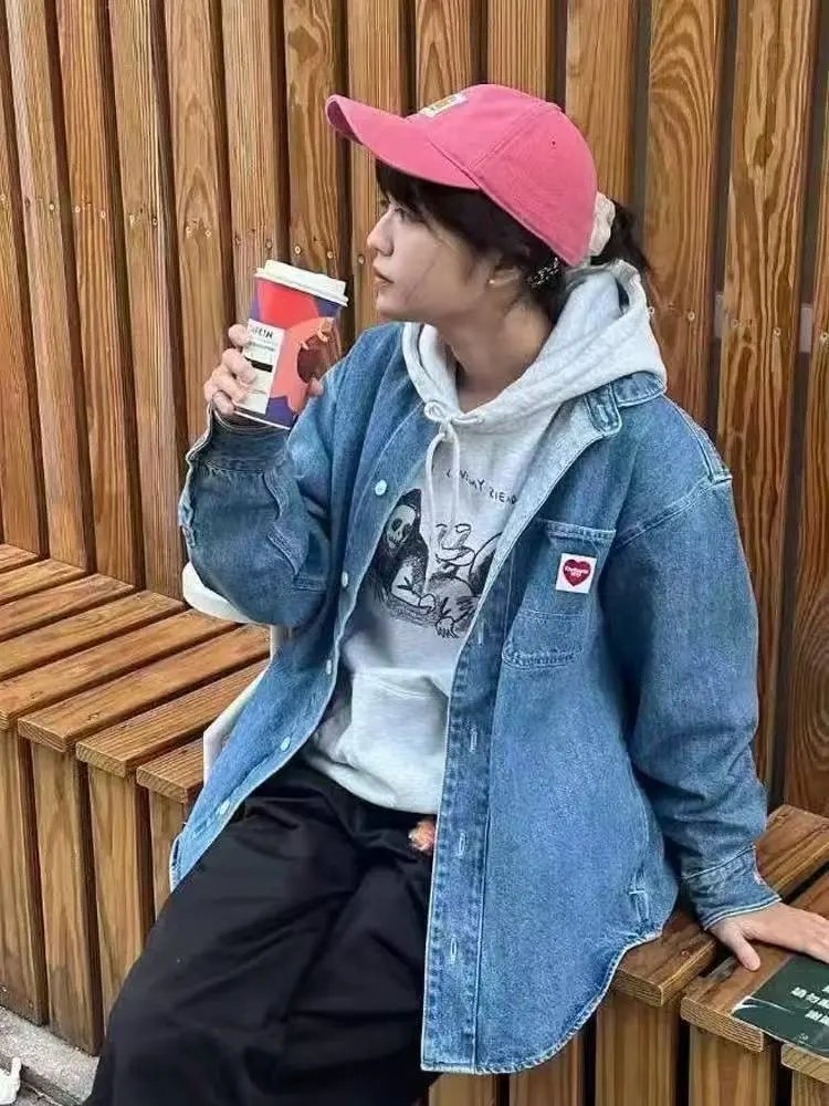 Logo Denim Shirt Jacket photo 6