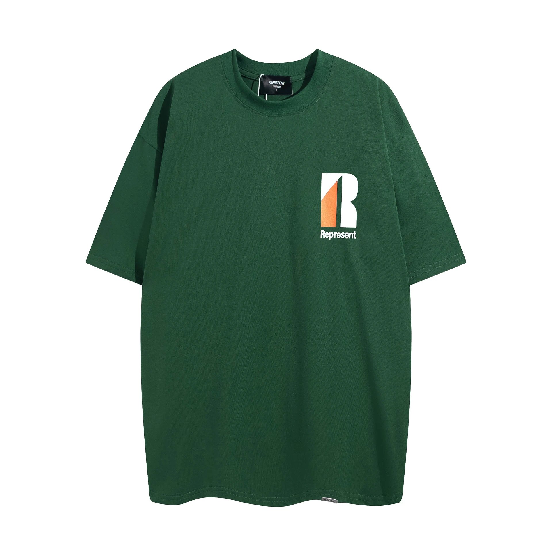 English Retro Letter Print T-Shirt photo 4