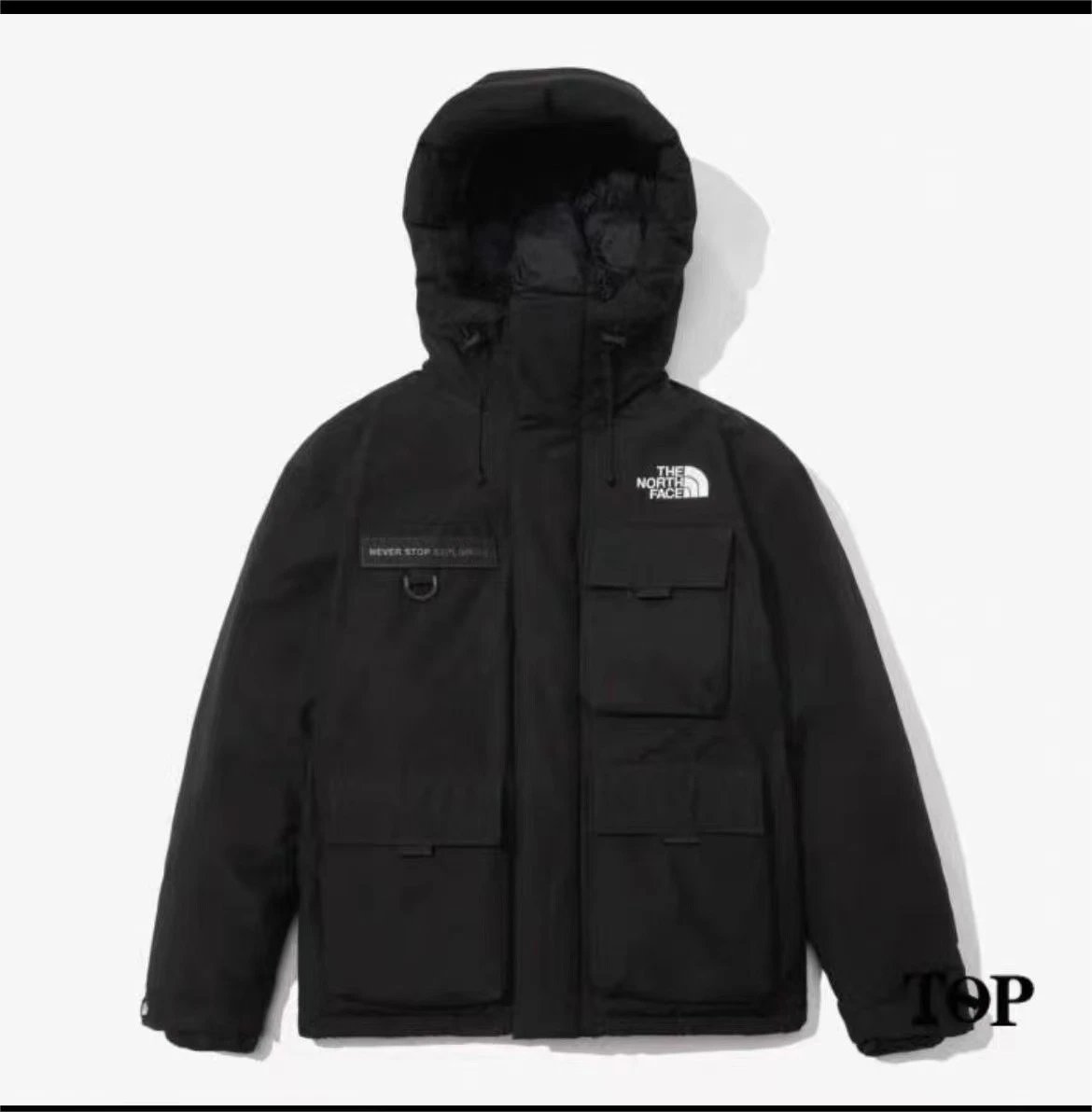 Stand Collar Puffer Coat photo 5