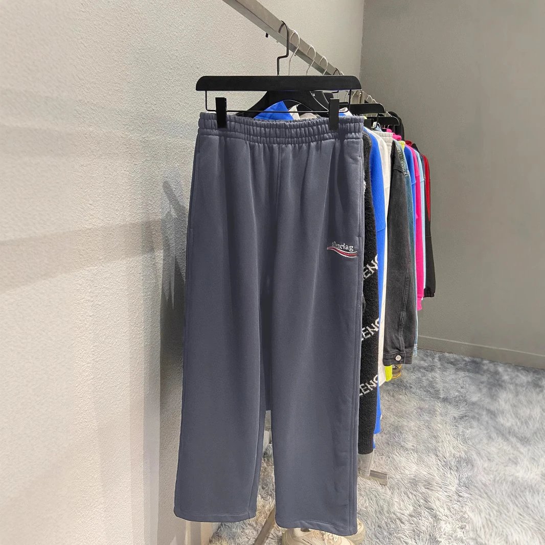 Balenciaga Blurred Logo Pants