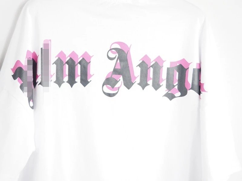 Letter Overlay Crew Neck T-Shirt photo 2