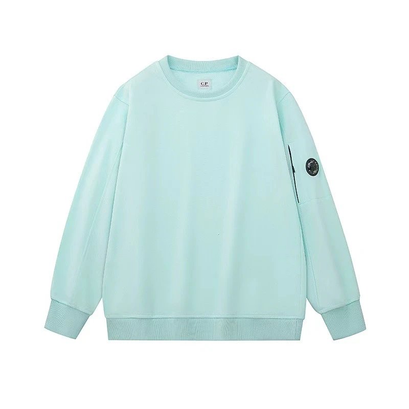 C.P. Company Crewneck Sweatshirt Slate Gray Hoodie - 15