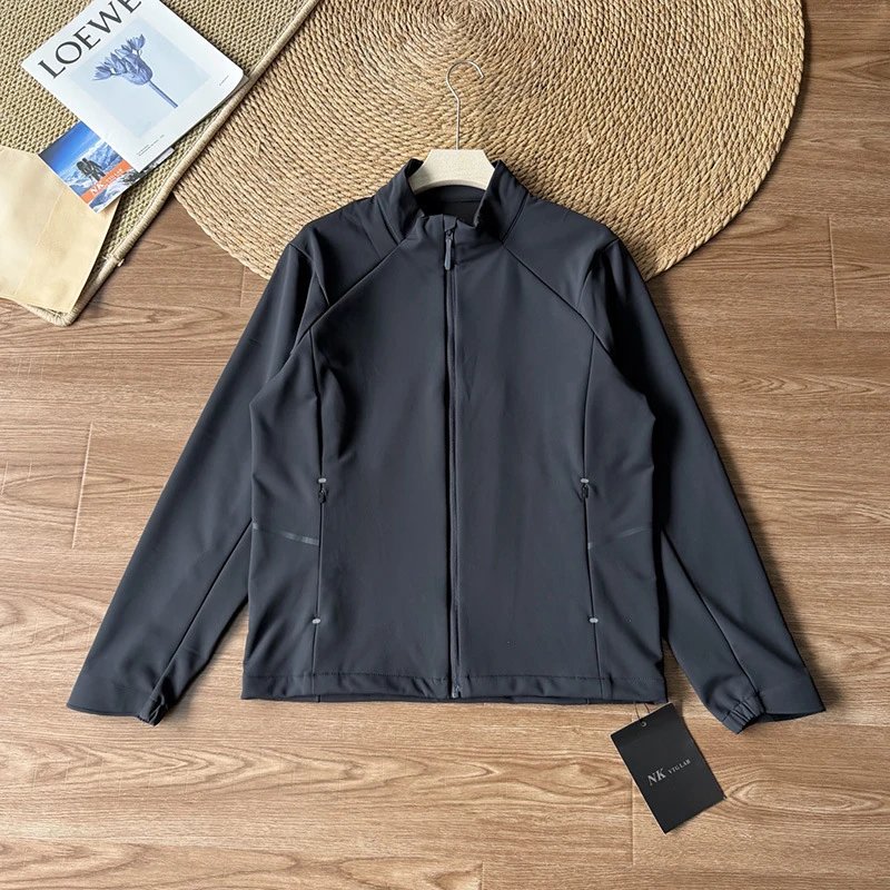 Mock Neck Fleece-Lined Windproof Jacket photo 2