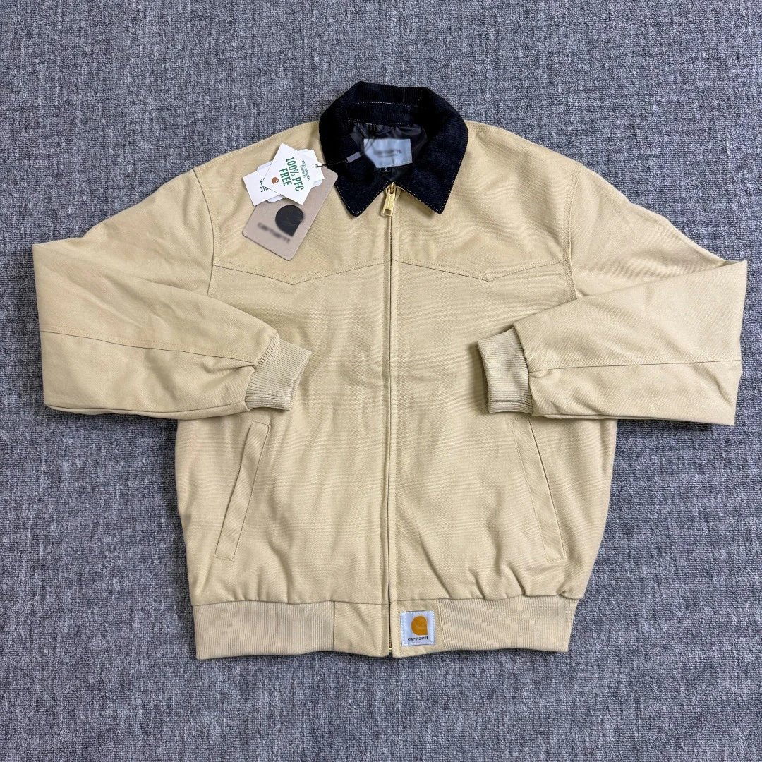 Vintage Washed Canvas Denim Jacket photo 3