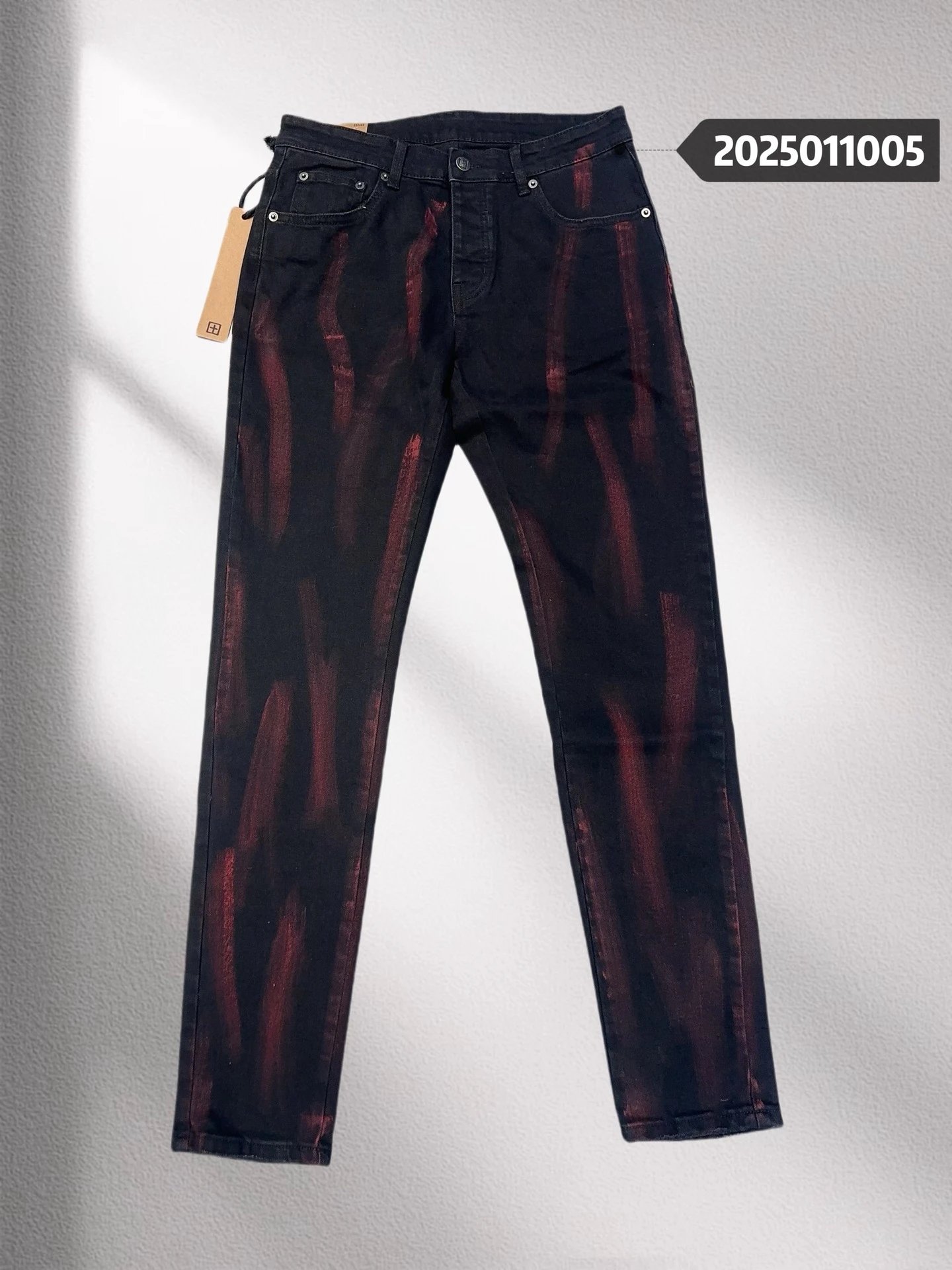Slim Fit Denim Pants photo 2