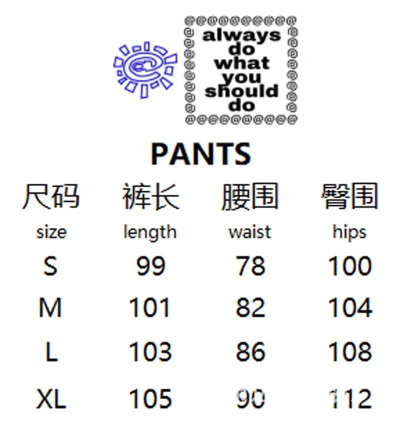 ADWYSD Letter Print Denim Jeans photo 4