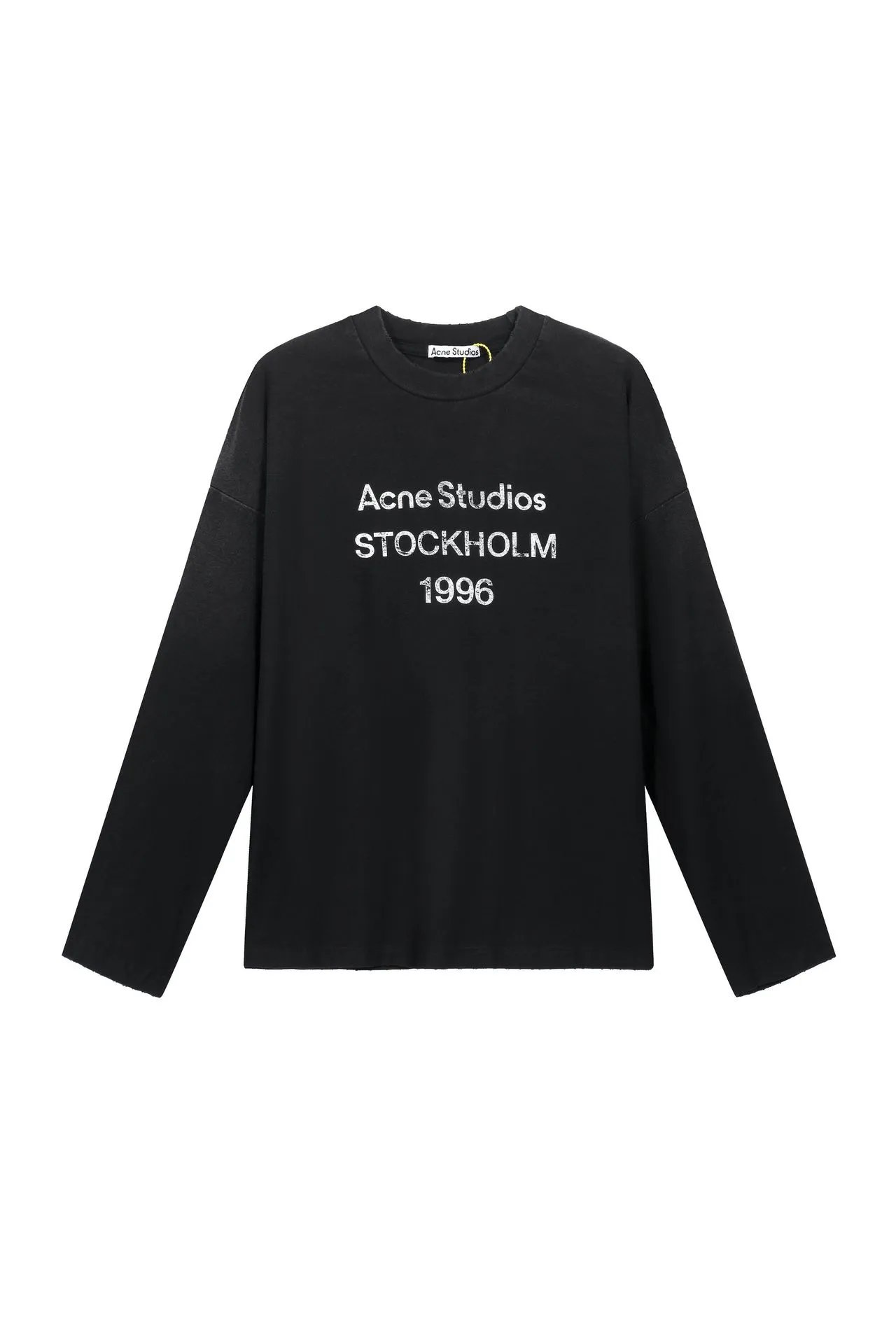 Washed Logo Print Hoodie photo 6
