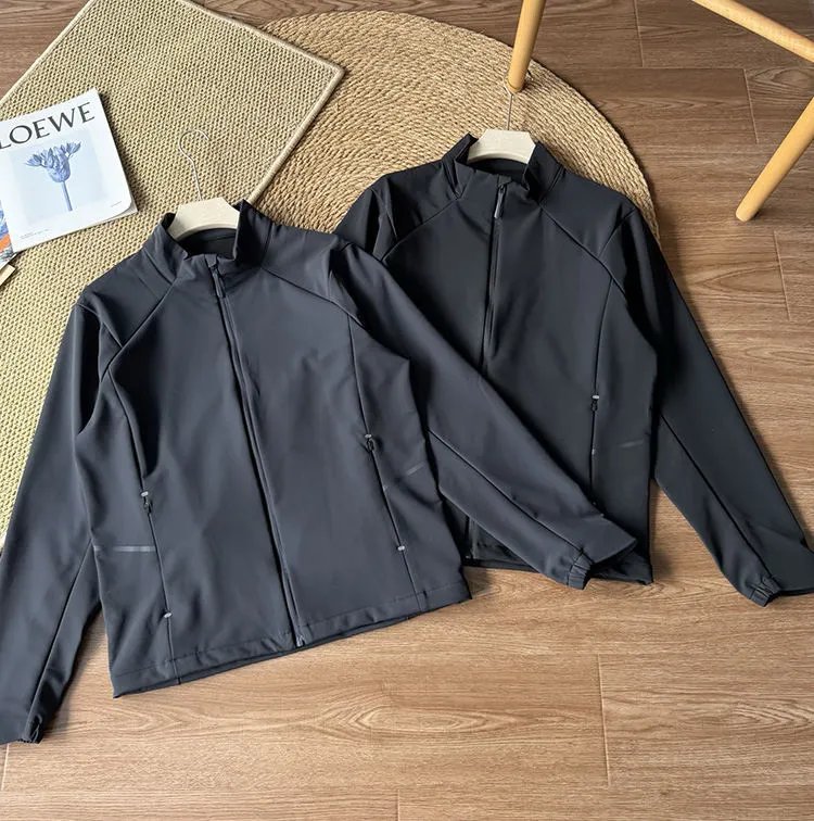 Mock Neck Fleece-Lined Windproof Jacket photo 6