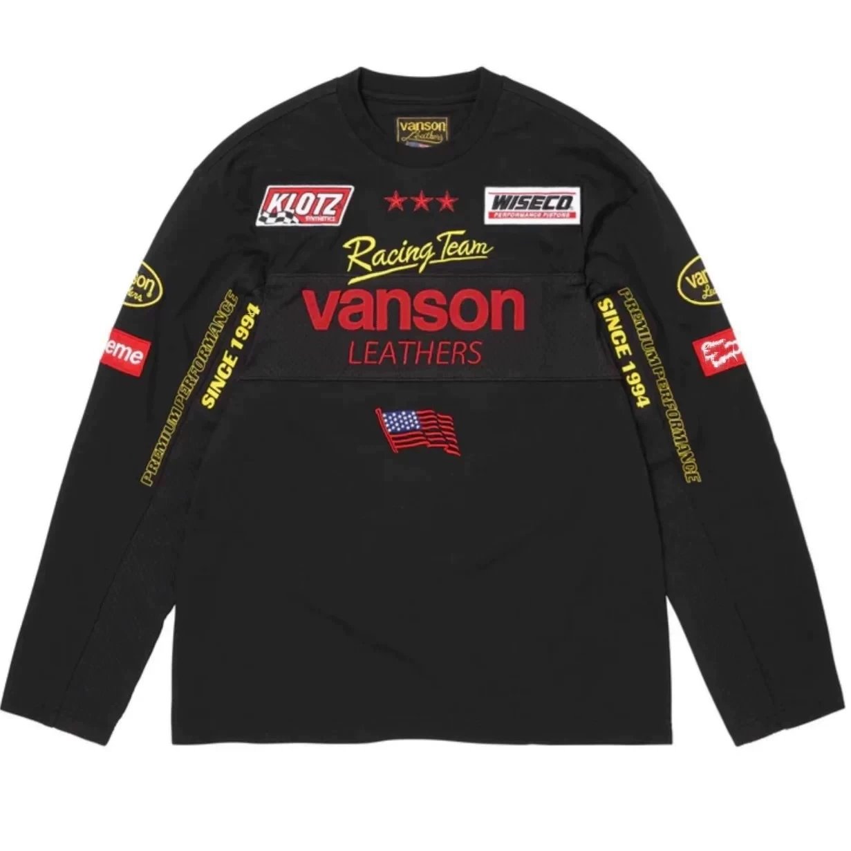 Collaborative Color-Block Embroidery Long Sleeve photo 2