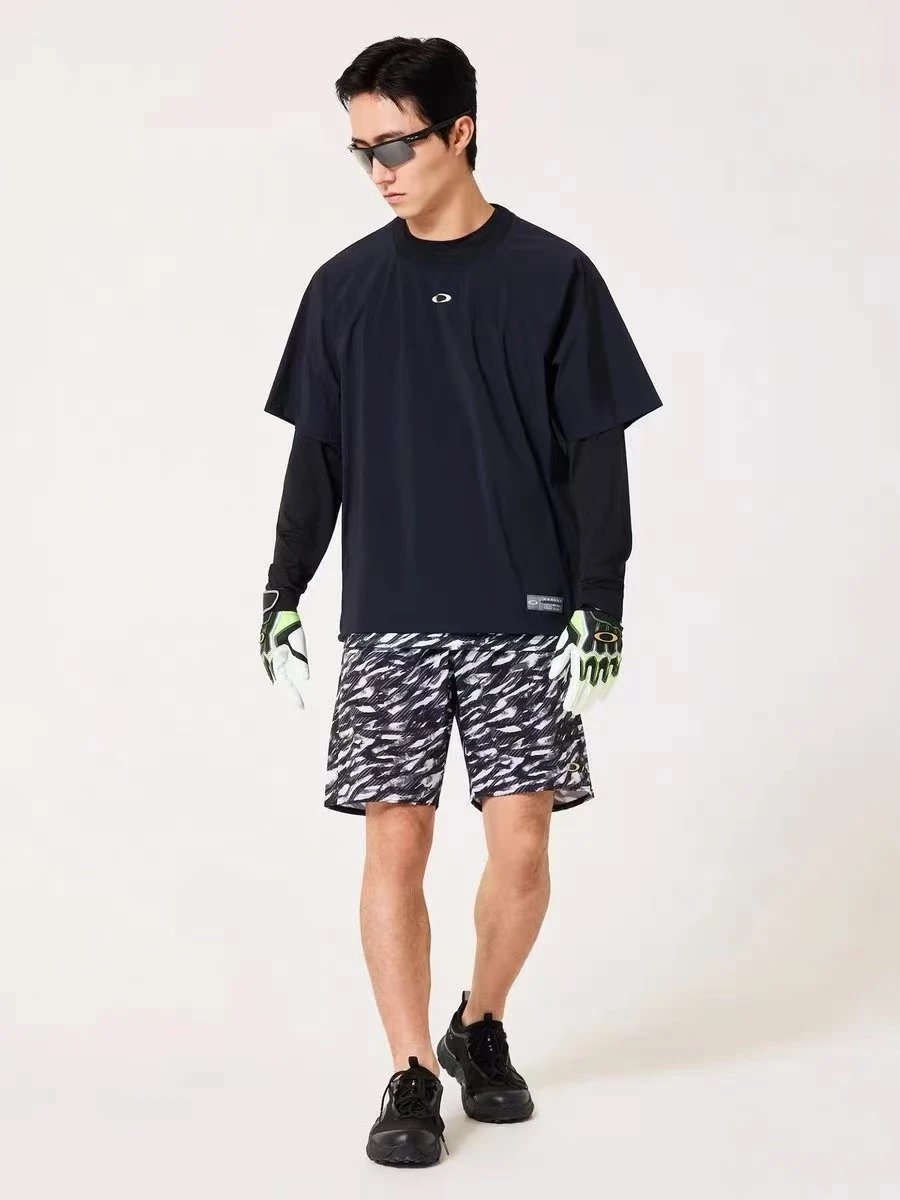 Mesh Patchwork Speed Dry T-Shirt photo 8