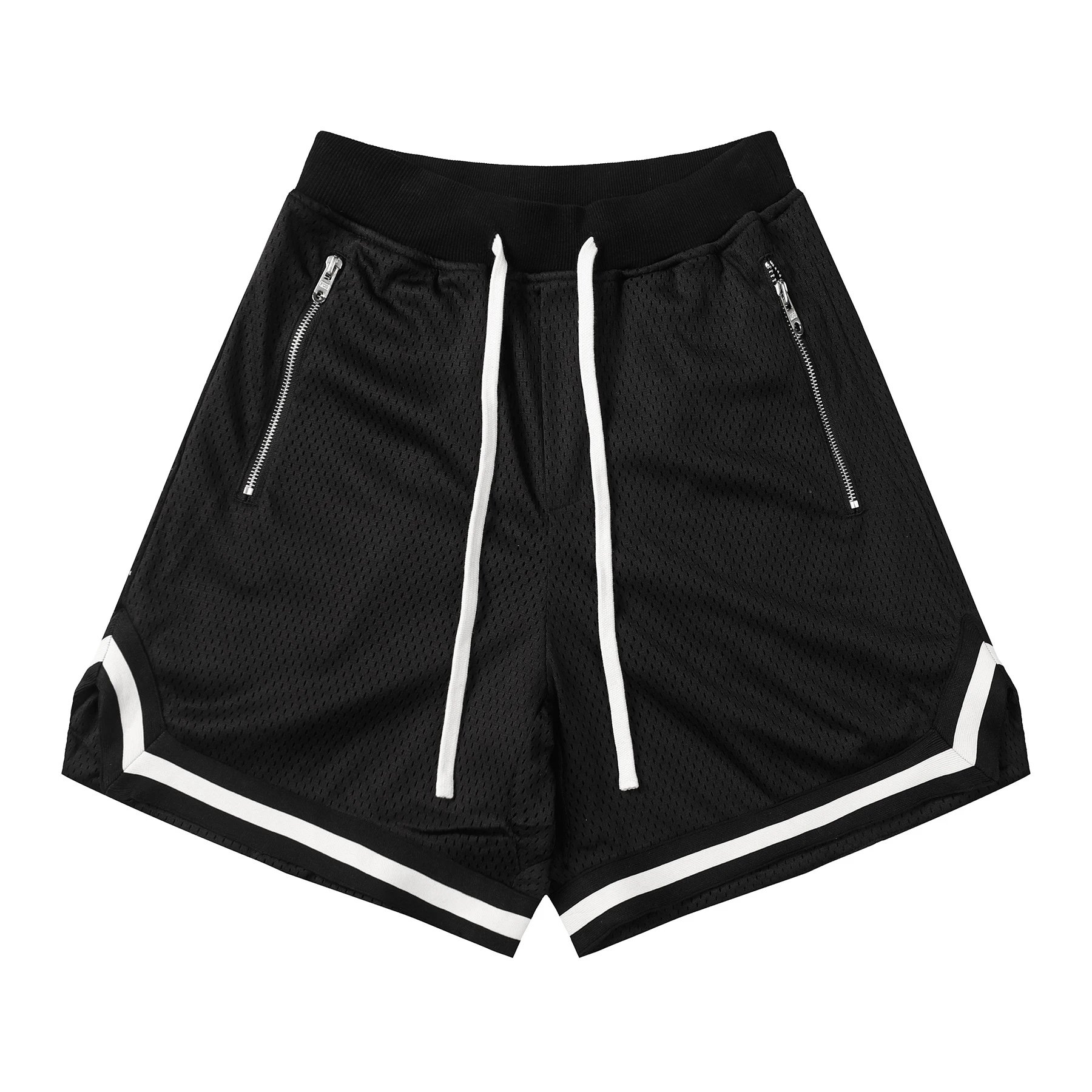 Breathable Mesh Hip Hop T-Shirt and Basketball Shorts Set photo 4