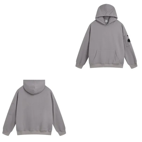 C.P. Company x Stone Island Grey Hoodie - 1