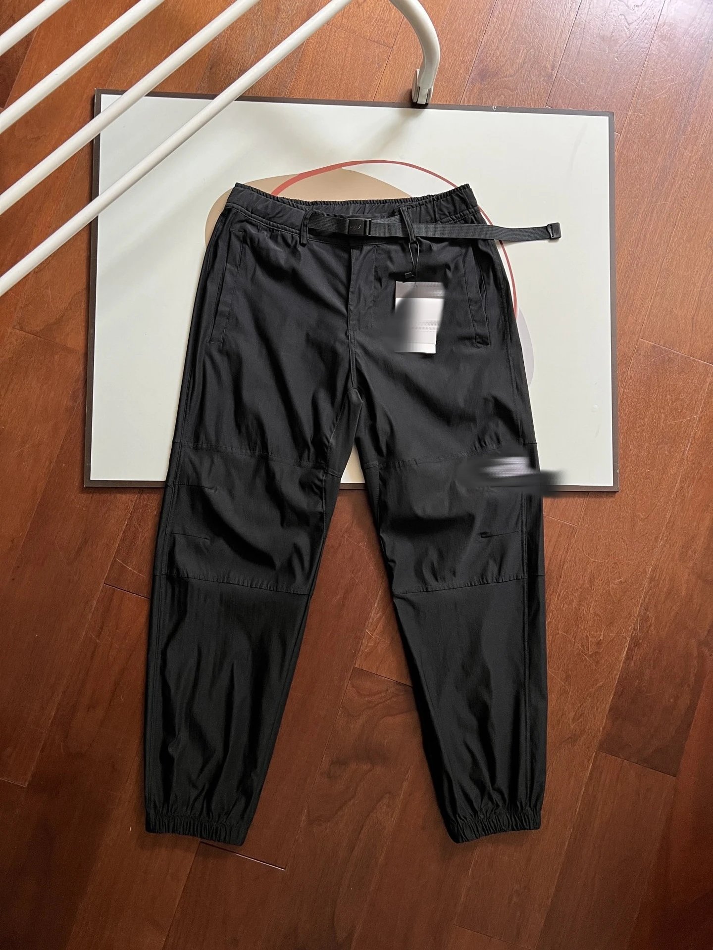 Stretch Embroidered Casual Pants photo 8