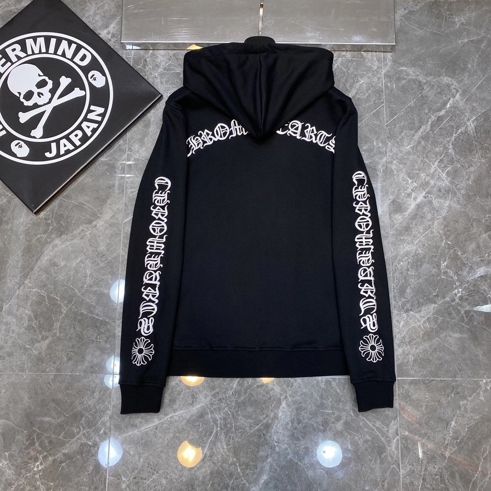 Jacquard Print Zip-Up Hoodie photo 6