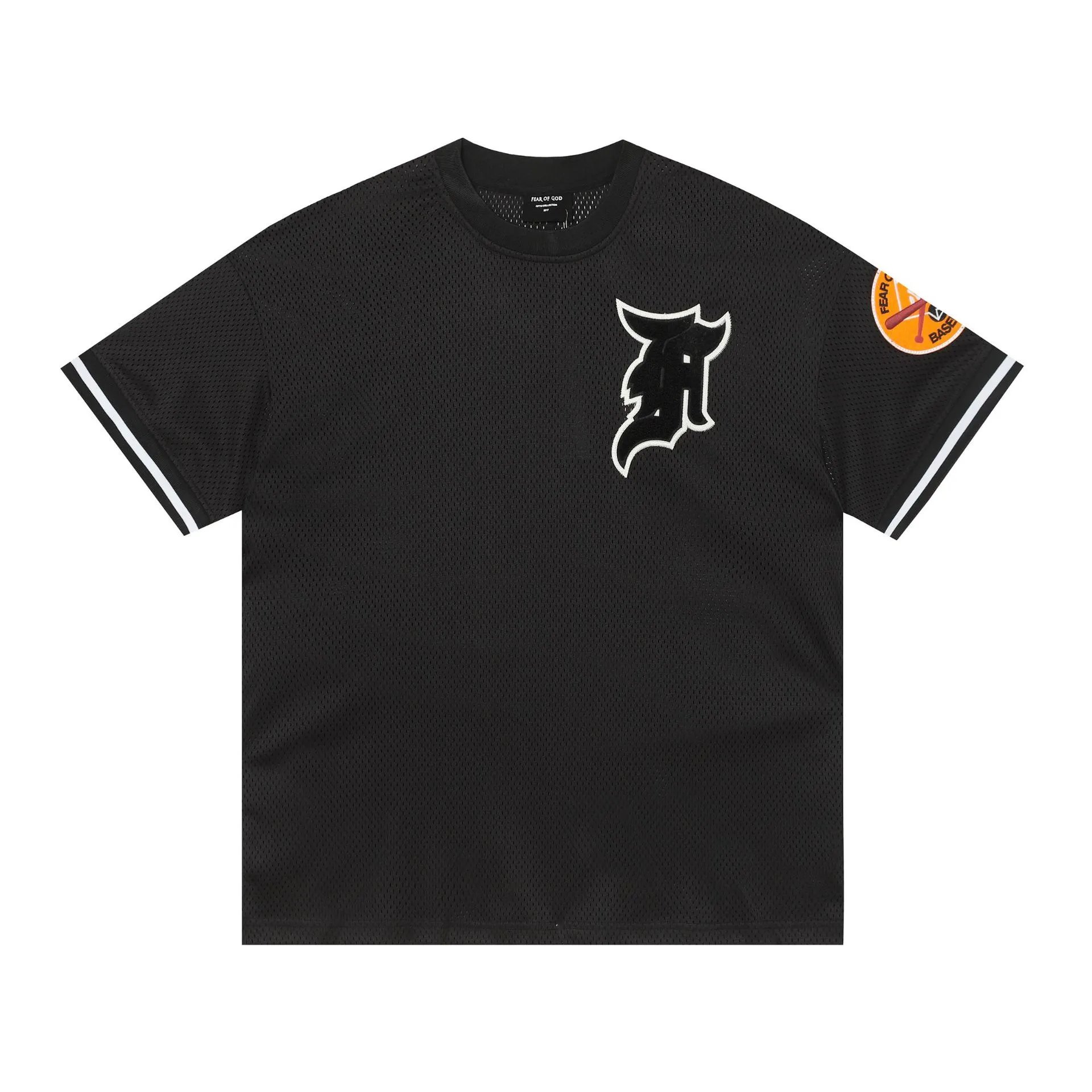 Breathable Mesh Hip Hop T-Shirt and Basketball Shorts Set photo 2