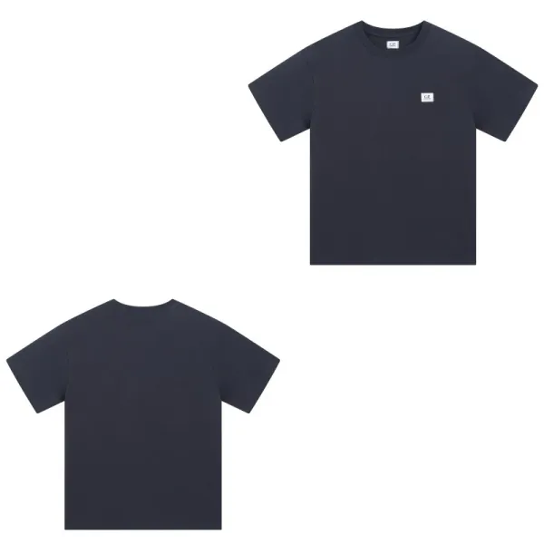 CP Company Logo Patch T-Shirt Navy - 1
